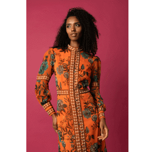 Raishma Aspen Orange Dress